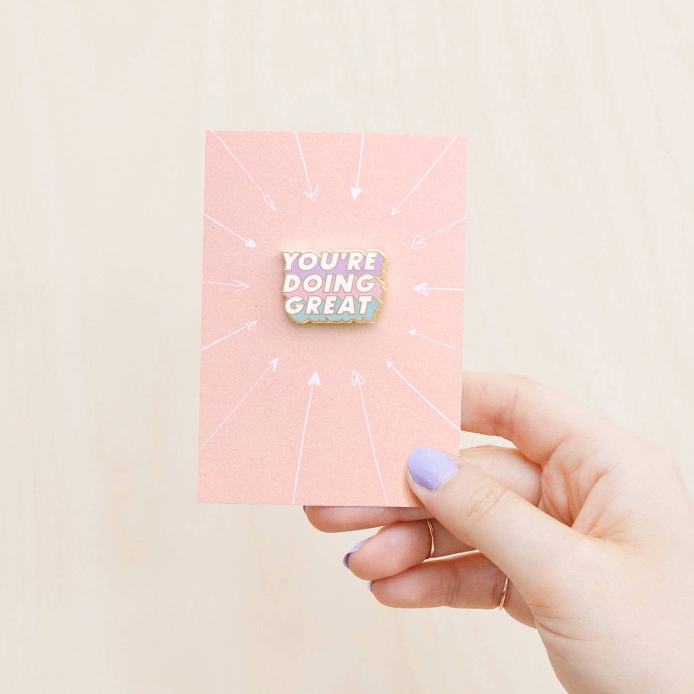 You're Doing Great - Enamel Pin