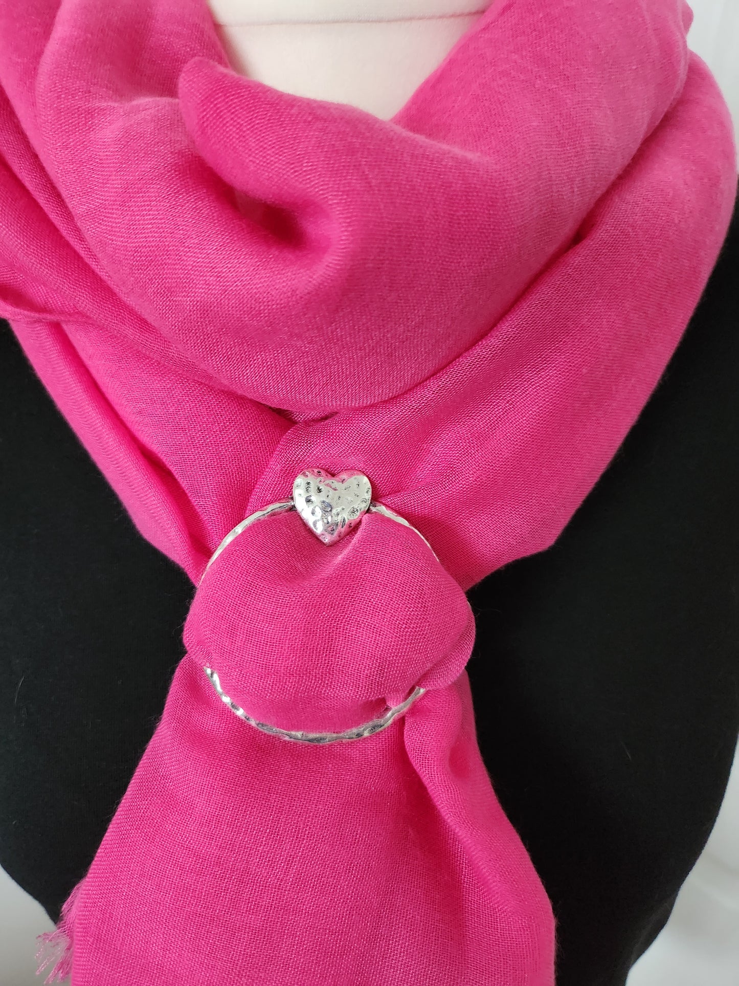 Scarf ring - Mini Heart or Star