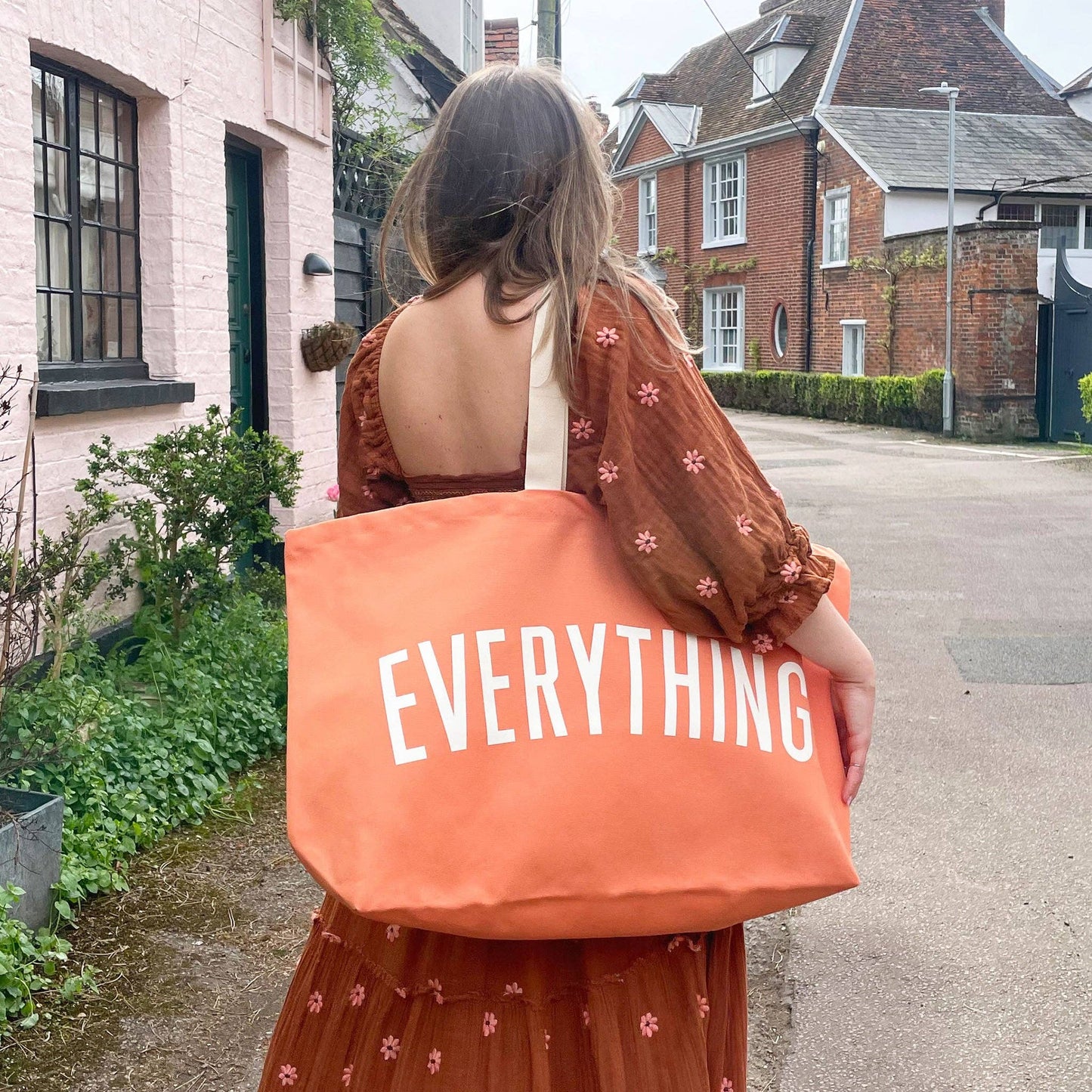 Everything - Peach REALLY Big Bag