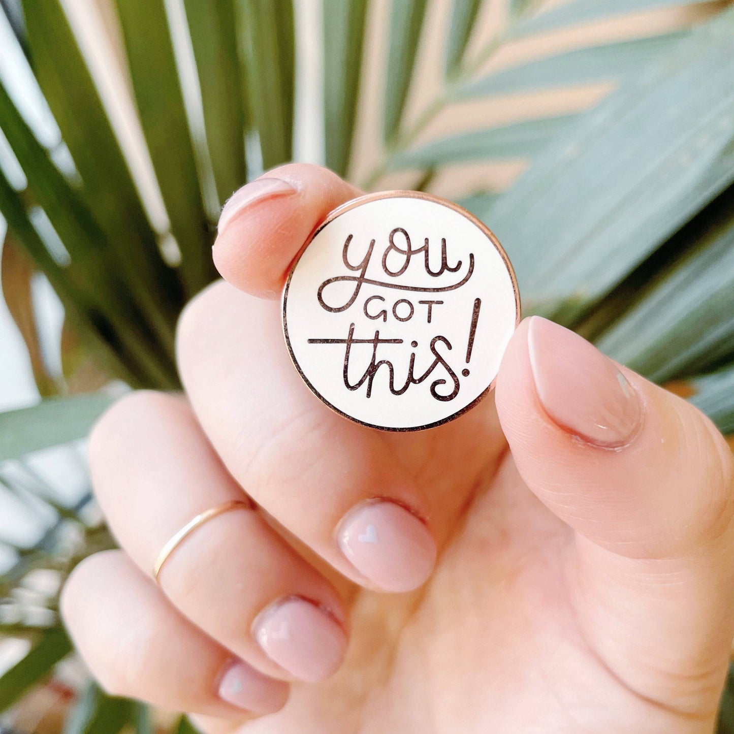 Positive Enamel Pin Set