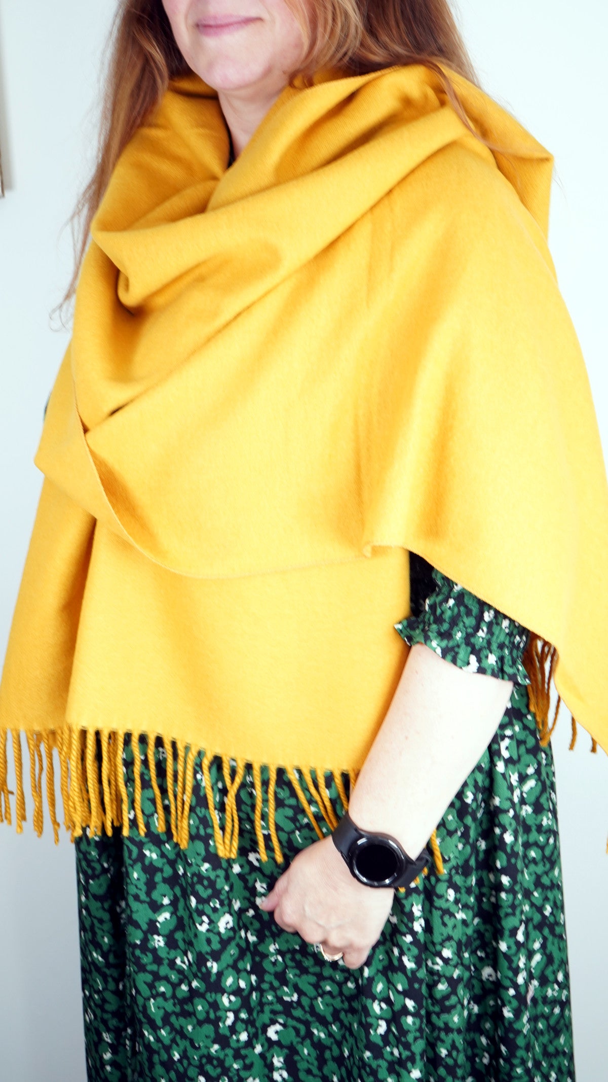 Eco Style Pashmina Mustard