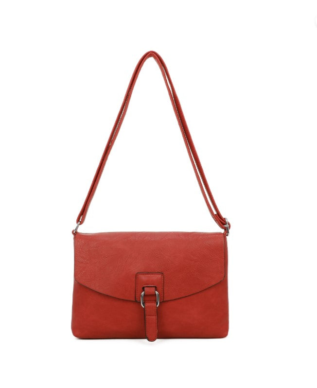 Red satchel