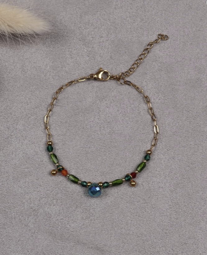 Semi Precious Stones Bracelet