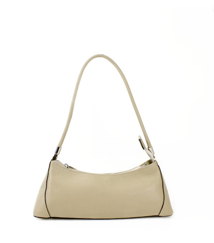 Shoulder bag in camel