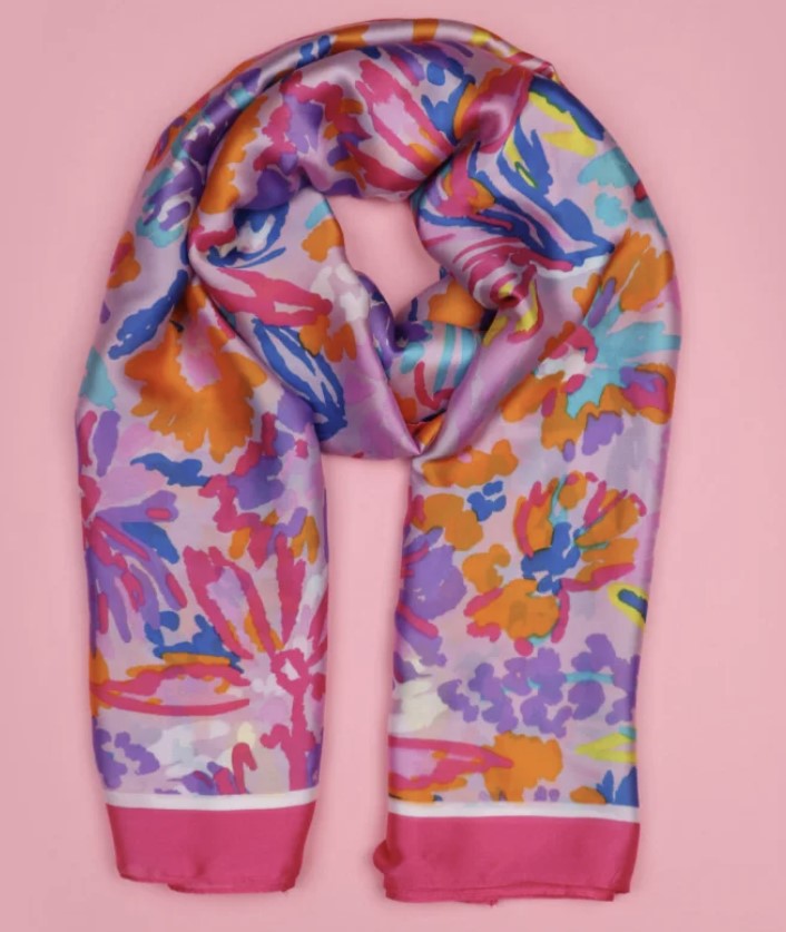 Hattie scarf in Pink